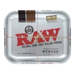 13923 Rolling Tray RAW Steel (34 x 27,5 cm)